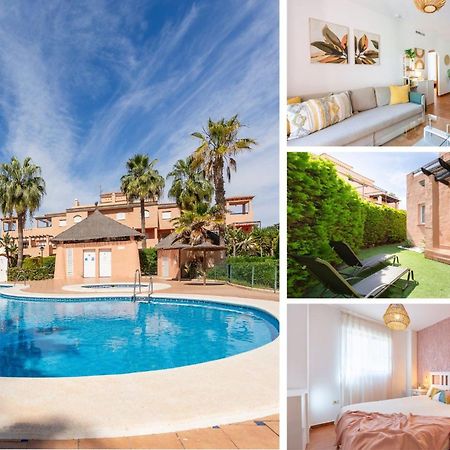 Jardin Privado # Netflix # Playa A 8Min # Wifi # Familia # Apartamento مْبيرا المظهر الخارجي الصورة