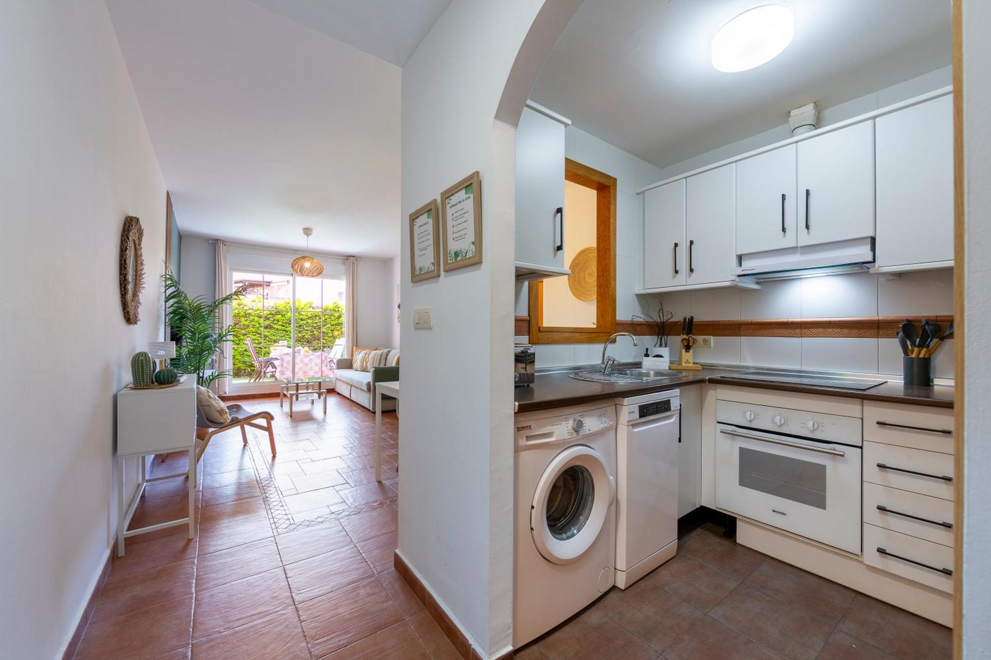 Jardin Privado # Netflix # Playa A 8Min # Wifi # Familia # Apartamento مْبيرا المظهر الخارجي الصورة